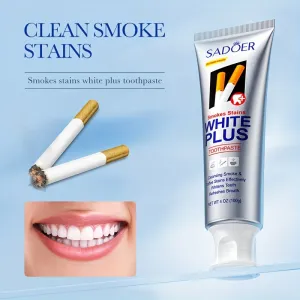 **1 Piece 100 G Smoke Stain Whitening Toothpaste Foam for Teeth Whitening**