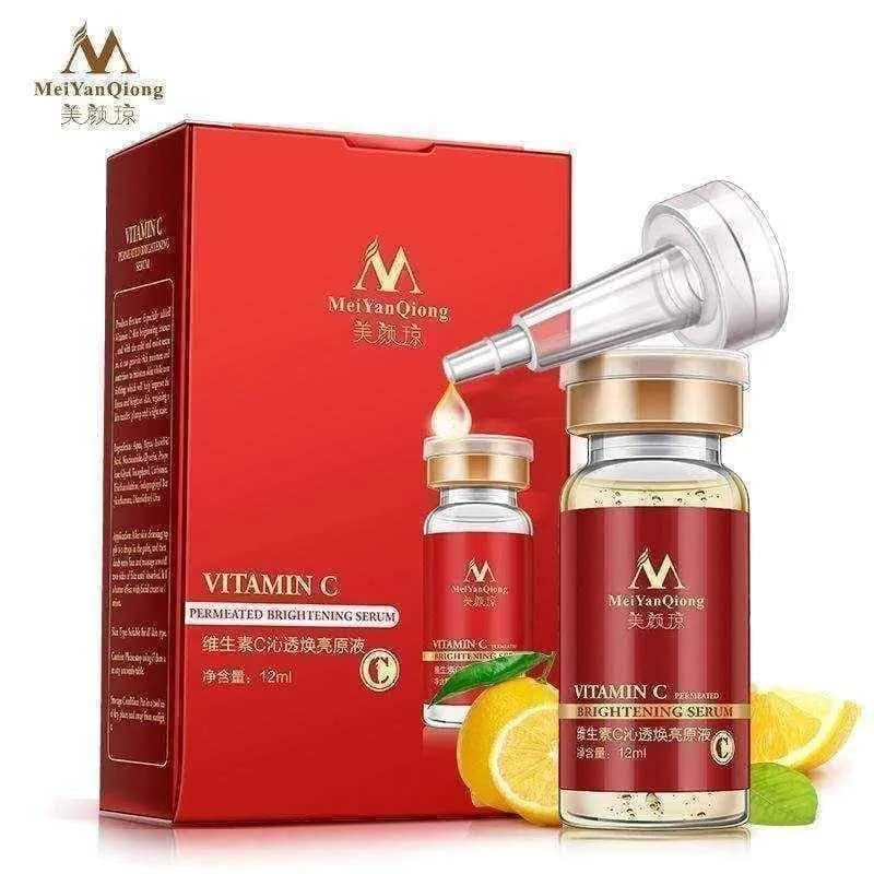 3 Bottles Vitamin Vc Serum Skin Care Make Skin Whitening And Anti-blemish Removing Freckle