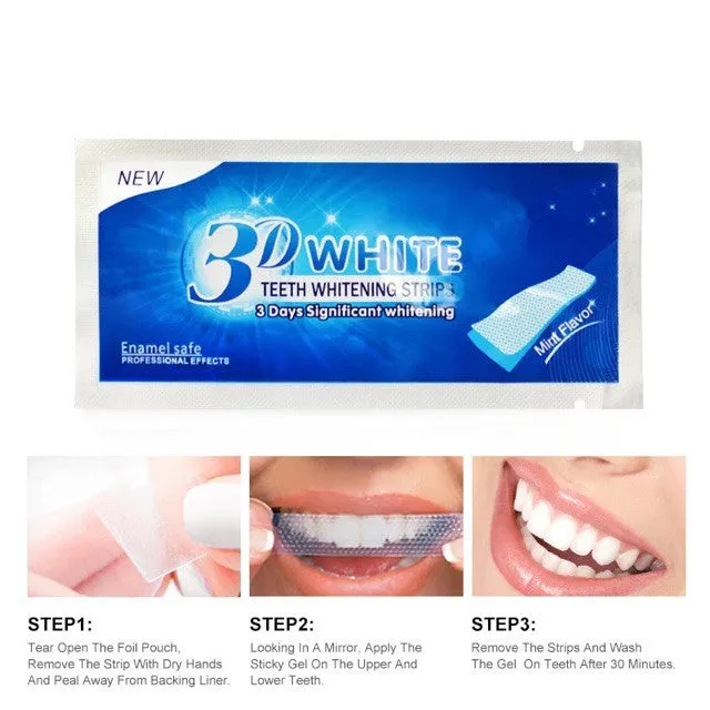 3D Teeth Whitening Strips