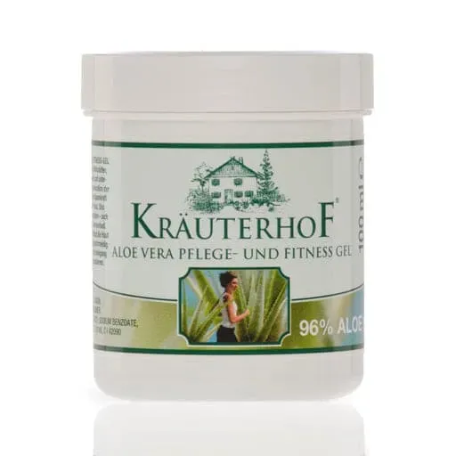 Aloe vera gel, KRÄUTERHOF Care and Fitness Gel Aloe Vera