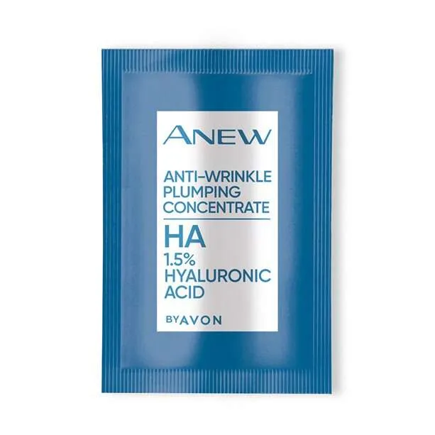 Avon Anew Anti-Wrinkle Plumping Concentrate HA 1.5% Hyaluronic Acid Sample Sachet - 2ml