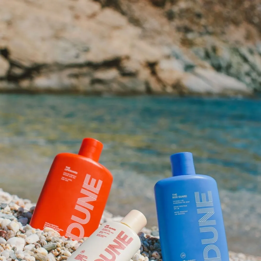 Dune Suncare | Post-Sun Rescue Aloe Gel | The Lifeguard