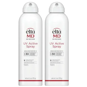 EltaMD UV Active Spray Broad Spectrum SPF 30 DUO ($76 Value)