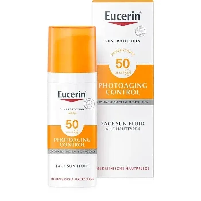 Eucerin sun anti-age face fluid spf50 price, PhotoAging Control