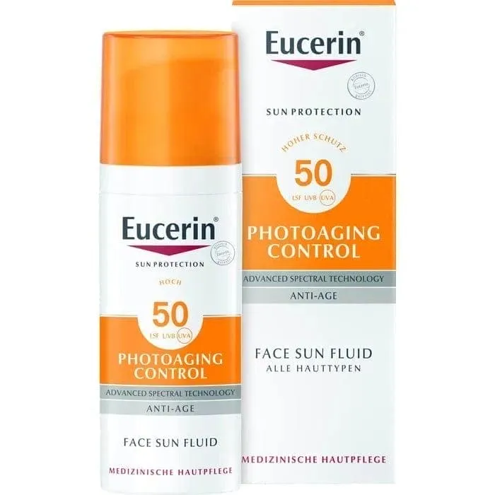 Eucerin sun anti-age face fluid spf50 price, PhotoAging Control