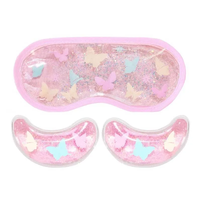 Hot & Cold Eye Mask Set - Butterfly