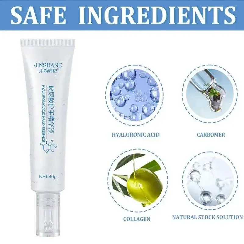 Hyaluronic Acid Hand Cream: Anti-wrinkle, Moisturizing, And Repair Serum For Dry, Cracked Hands