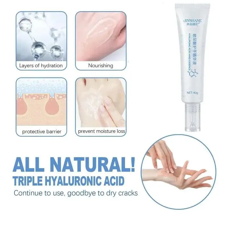 Hyaluronic Acid Hand Cream: Anti-wrinkle, Moisturizing, And Repair Serum For Dry, Cracked Hands