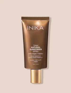 INIKA Organic Tinted Natural Sunscreen SPF50  50mL