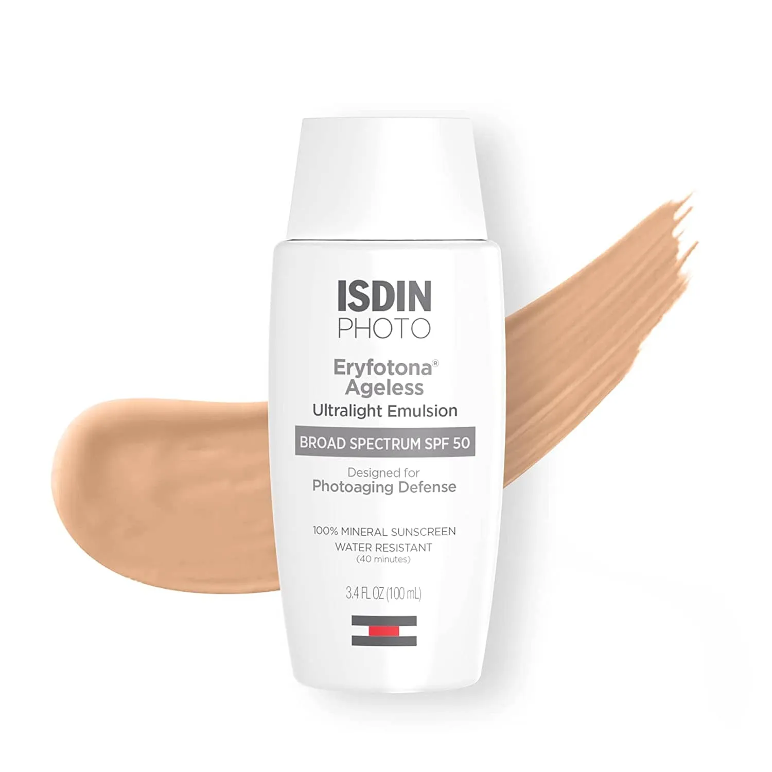 ISDIN Eryfotona Ageless Tinted Mineral Sunscreen SPF 50