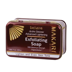 MAKARI EXCLUSIVE - TONING  EXFOLIATING SOAP Lightens. Clarifies. Unifies tone.