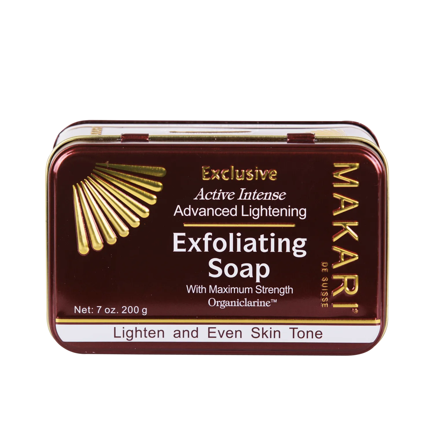 MAKARI EXCLUSIVE - TONING  EXFOLIATING SOAP Lightens. Clarifies. Unifies tone.