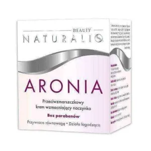 NATURALIS ARONIA ANTI WRINKLE CREAM 50ml strengthening capillaries