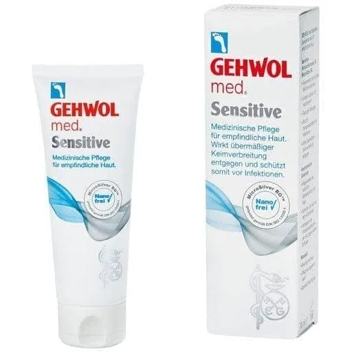 Neurodermatitis, athlete's foot, nail fungus, GEHWOL MED sensitive cream