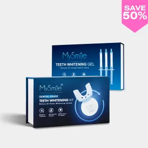 Original Teeth Whitening Kit with Gel Refill Bundle