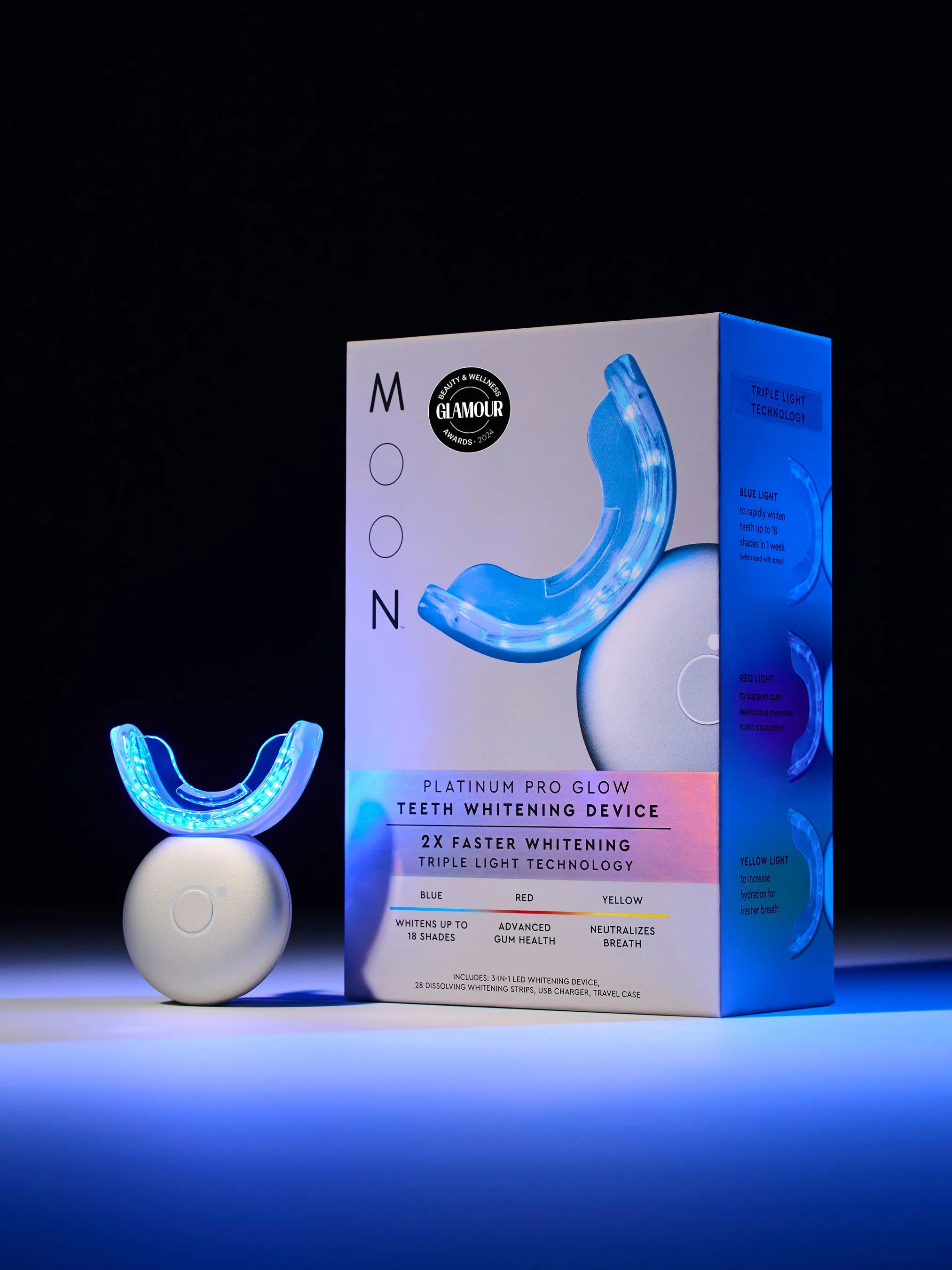 Platinum Pro Glow Teeth Whitening Device