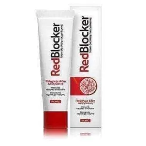 REDBLOCKER cream to the skin capillaries on the night , cream for broken capillaries