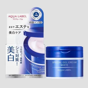 Shiseido Aqua Label Special Gel Cream White 90g - Blue