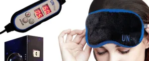 UNclog Heated Eye Mask Improve Eye Health and Comfort I  USB Warm Eye Compress Relief for Dry Eyes, Blepharitis, Eye Strain